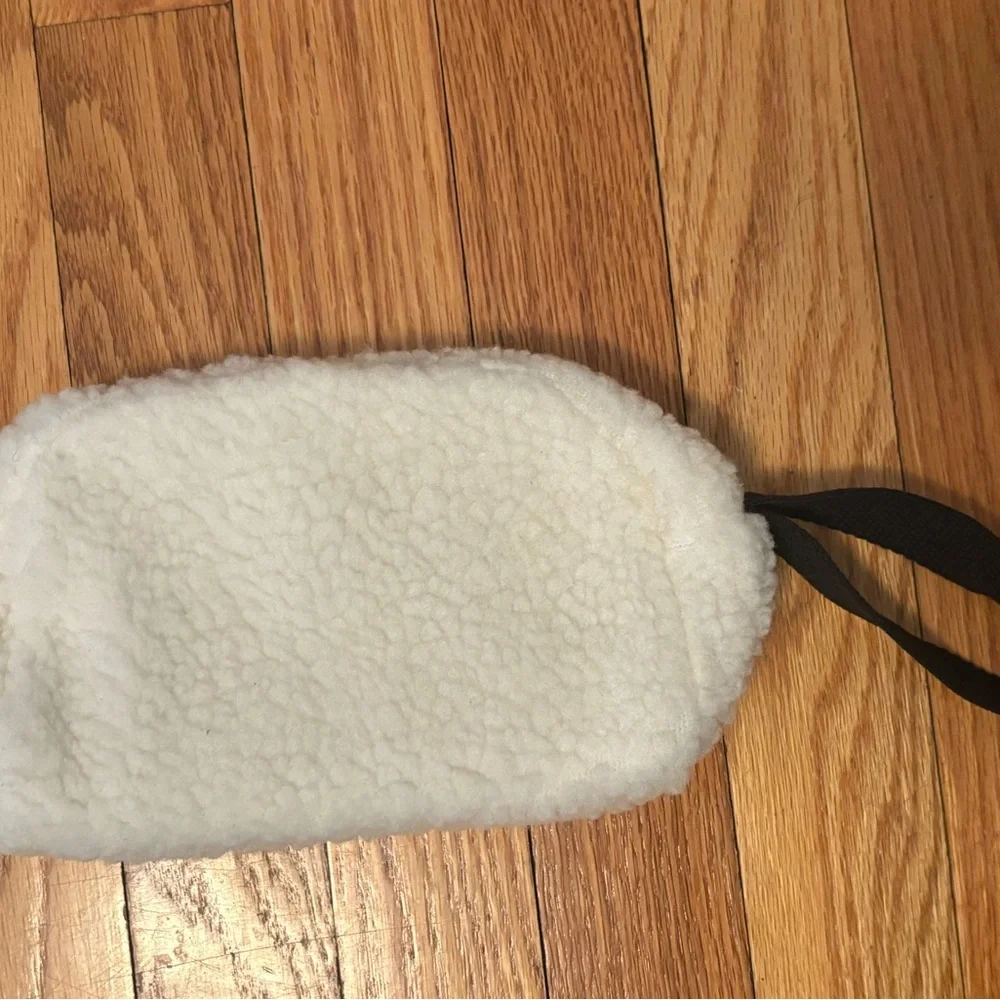 Kate Spade Sherpa Pouch with Black Strap - Picture 4 of 7
